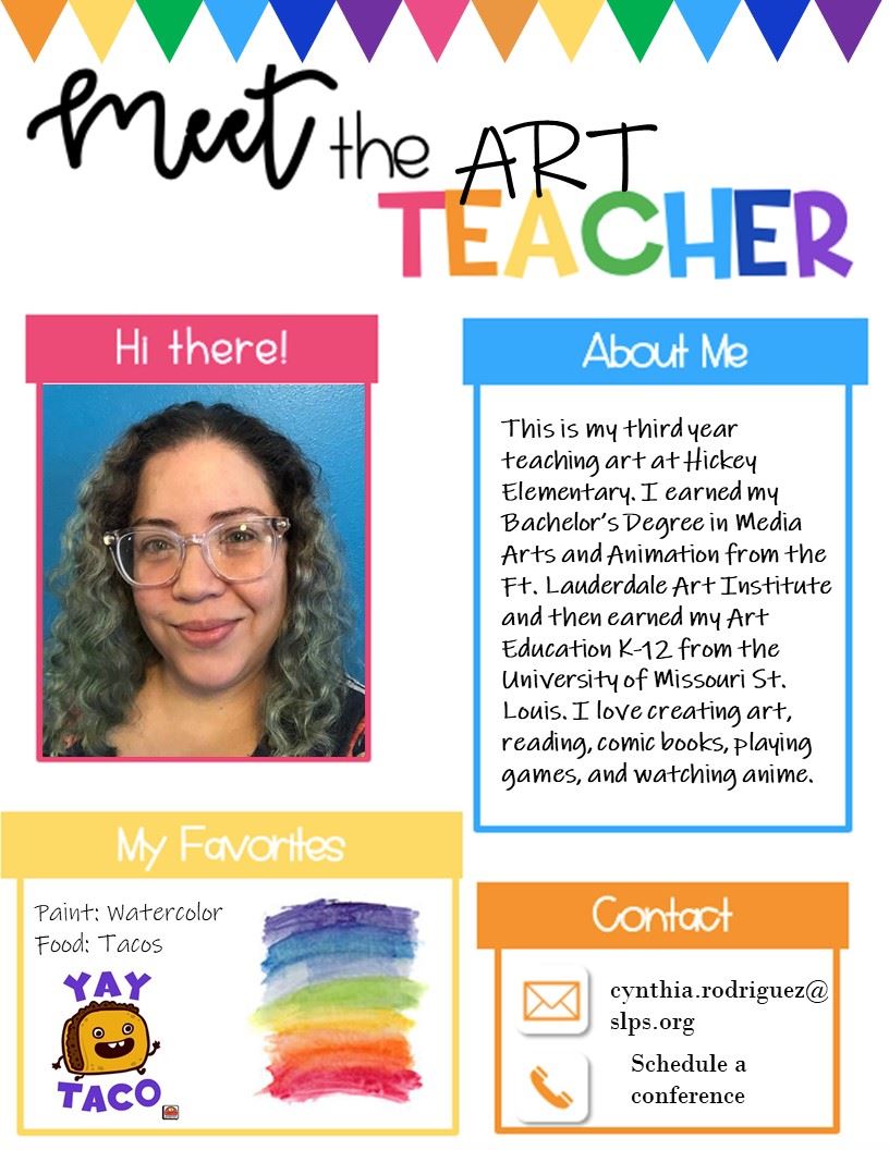 Meet the Art Teacher